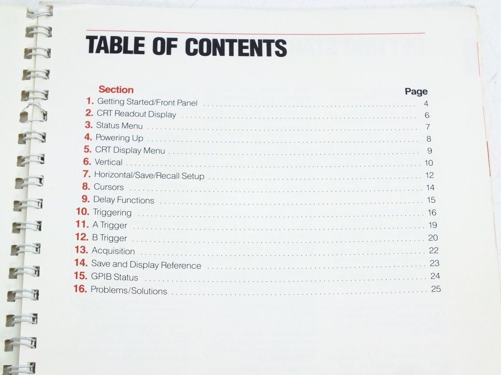 Tektronix 070-5497-00 2430 Digital Oscilloscope User Reference Guide