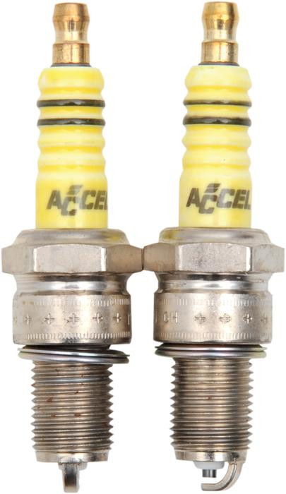 Accel U-Groove Spark Plugs 2-Pack #2418 Harley Davidson