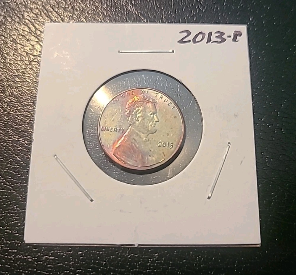 2013 P Lincoln Cent Nice Toned