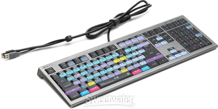 LogicKeyboard ASTRA2 Backlit Keyboard for DaVinci Resolve - Mac