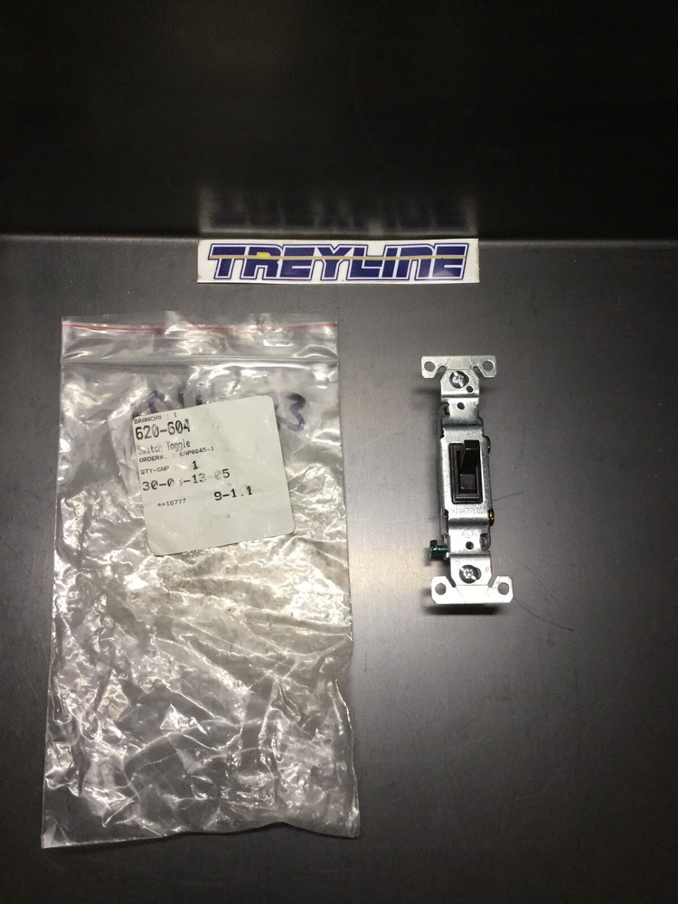 NEW, COOPER, 620-604, TOGGLE SWITCH, 1301-7B. (21C-4)