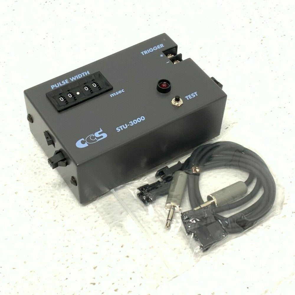 NEW CCS Group STU-3000 Controller LED Strobe Control Unit Cognex 253G