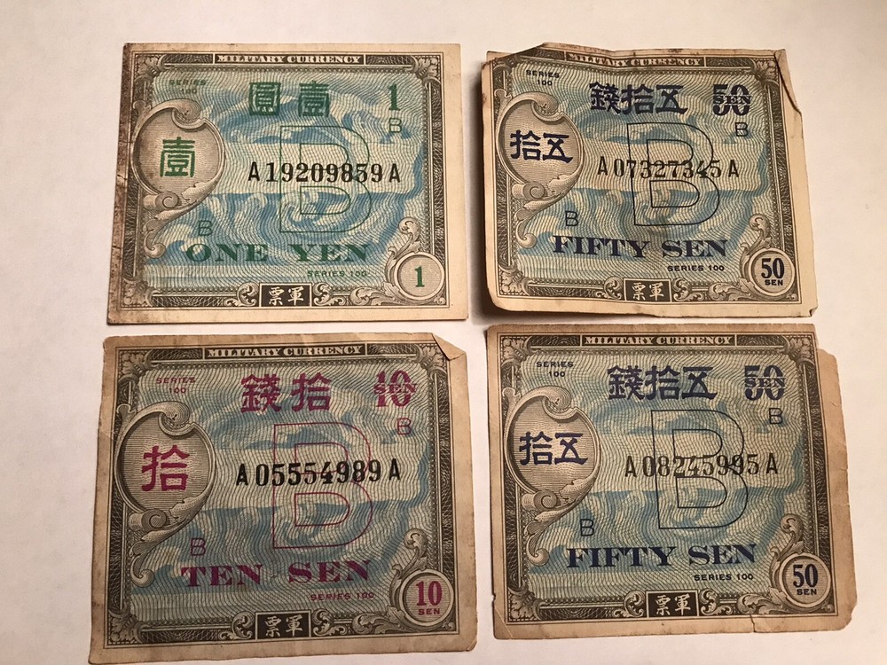 military payment certificate lot