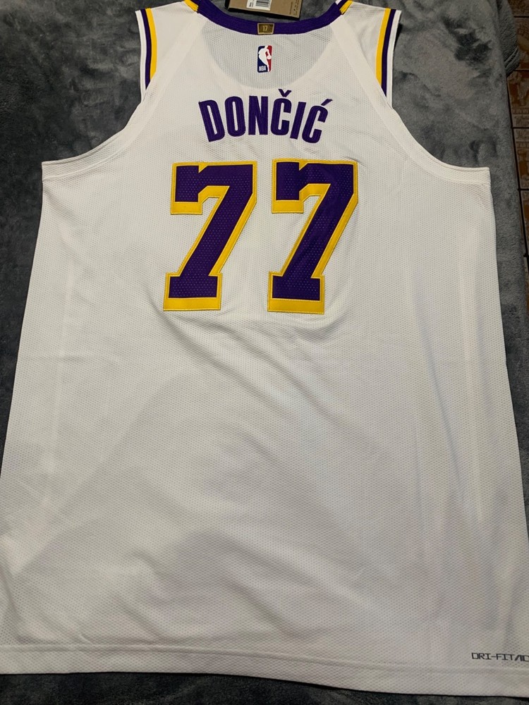 Authentic Luka Doncic Association Jersey - 48 L