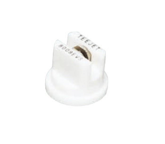 TeeJet Even Flat Spray Tip White 80° Polymer w/ SS Insert 0.80 GPM @ 40 PSI