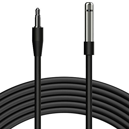 Controller Sensor Probe, Stainless Steel 20’ Waterproof Temperature 20 feet