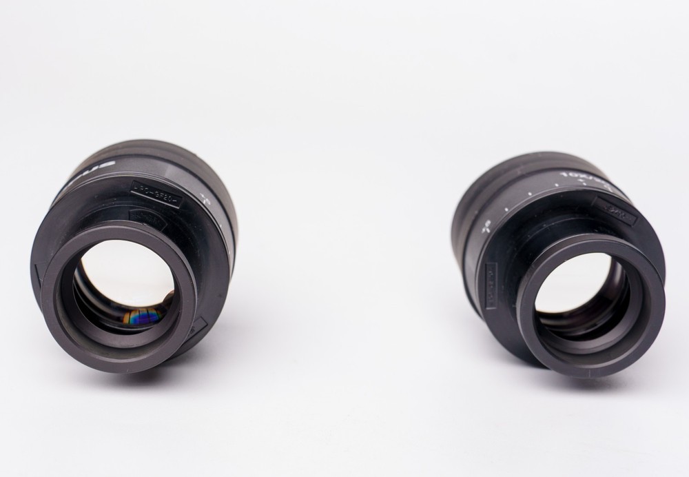Pair Olympus 10X 20 Microscope Eyepieces 30mm