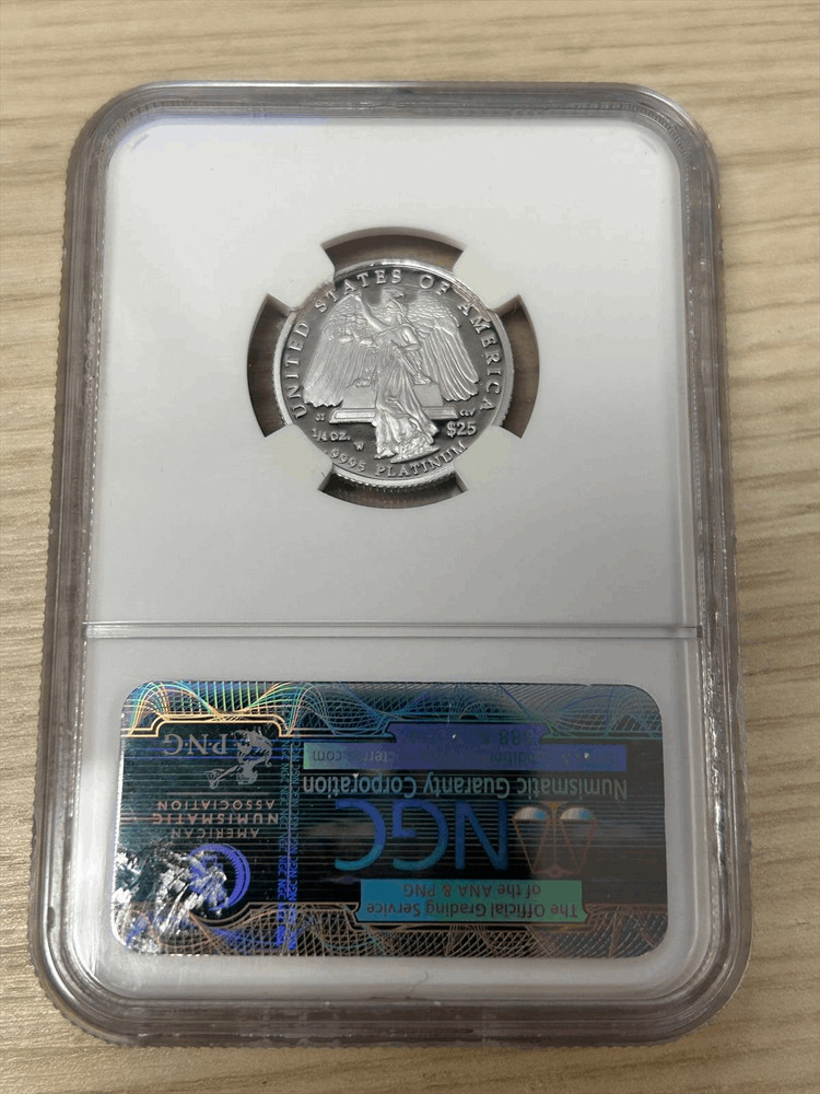 2008 $25 Proof Platinum Eagle NGC PF 70