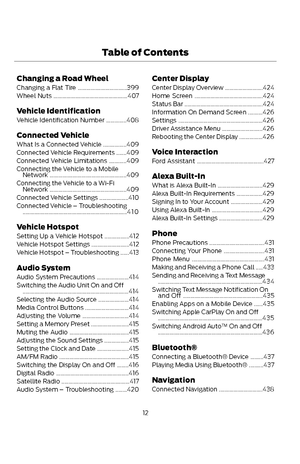 2025 Ford Maverick Owners Manual User Guide - FULL COLOR