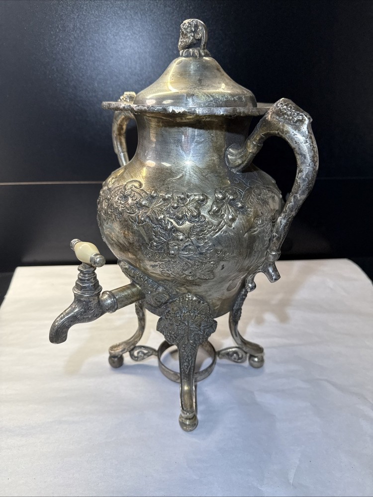 Vintage Alda's Samovar Silver Plated