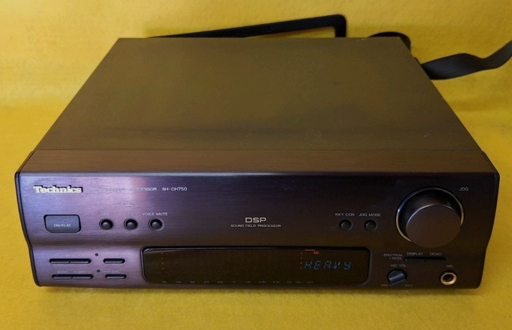 Technics SH-CH750 Stereo Sound Processor DSP Sound Field Processing unit Working