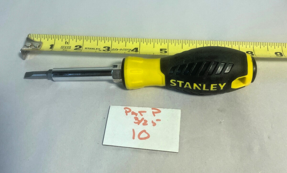 Vintage Stanley 6-way quick change screwdriver