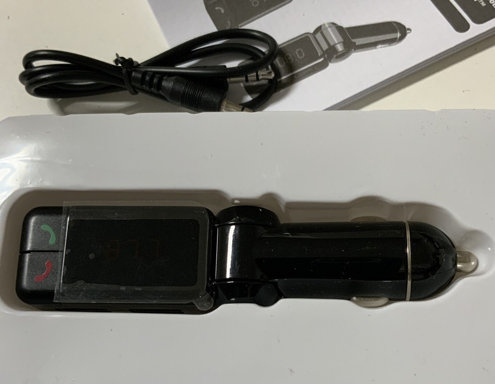 🔰 Bracketron Roadtripper Car Audio Bluetooth FM Transmitter 🆕 No Box