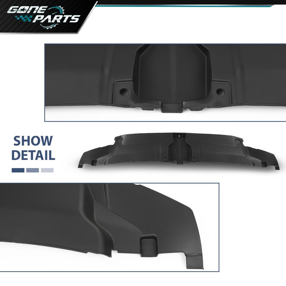 Fits 2012-2015 Audi A6 Upper Radiator Support Cover Direct Replacement
