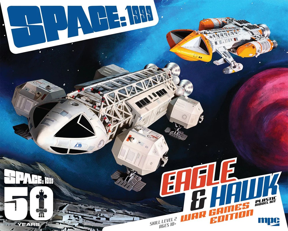 MPC Space 1999: Eagle & Hawk War Games Edition 1:72 Model Kit MPC1033