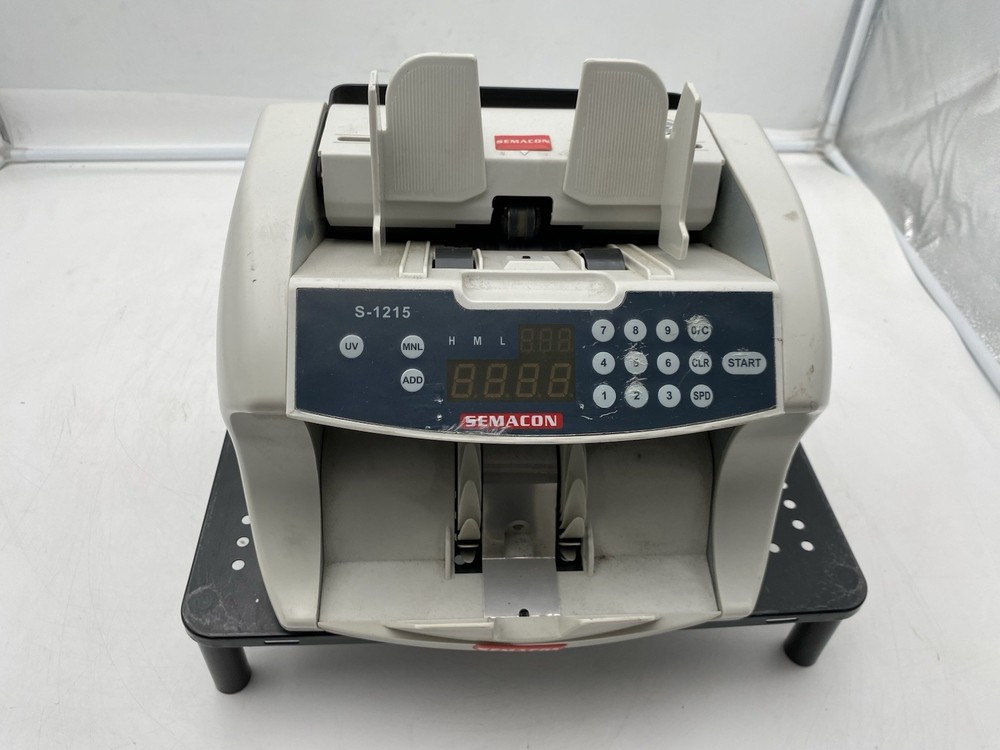SEMACON S-1215 HIGH-SPEED CURRENCY COUNTER