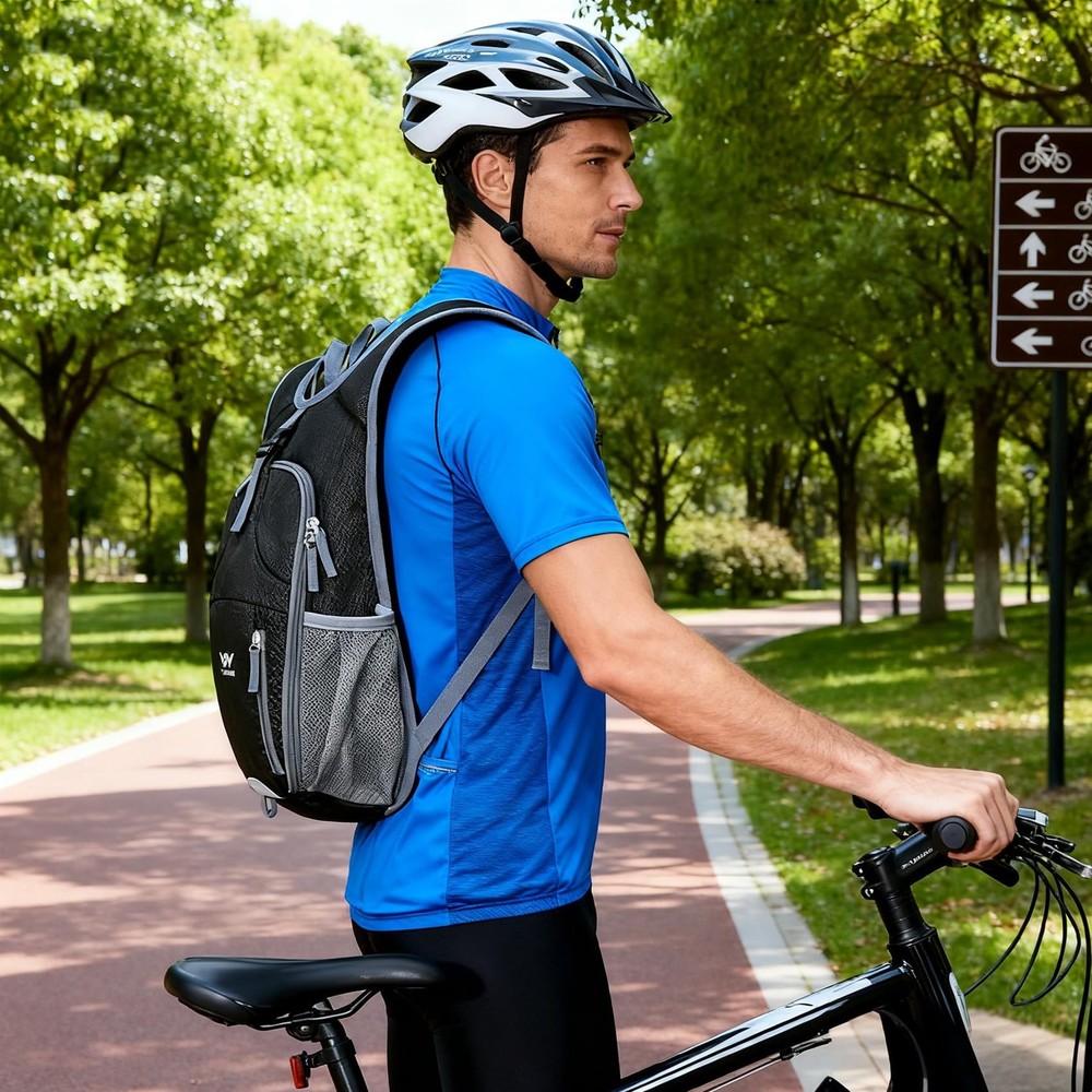 15L Foldable Hiking Backpack,Lightweight Packable Waterproof Machine Washable...