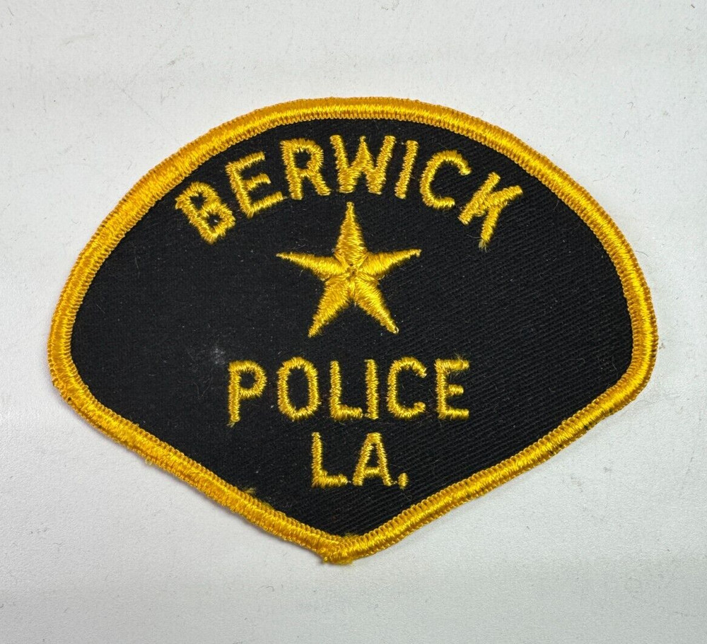 3" Berwick Police Louisiana Patch