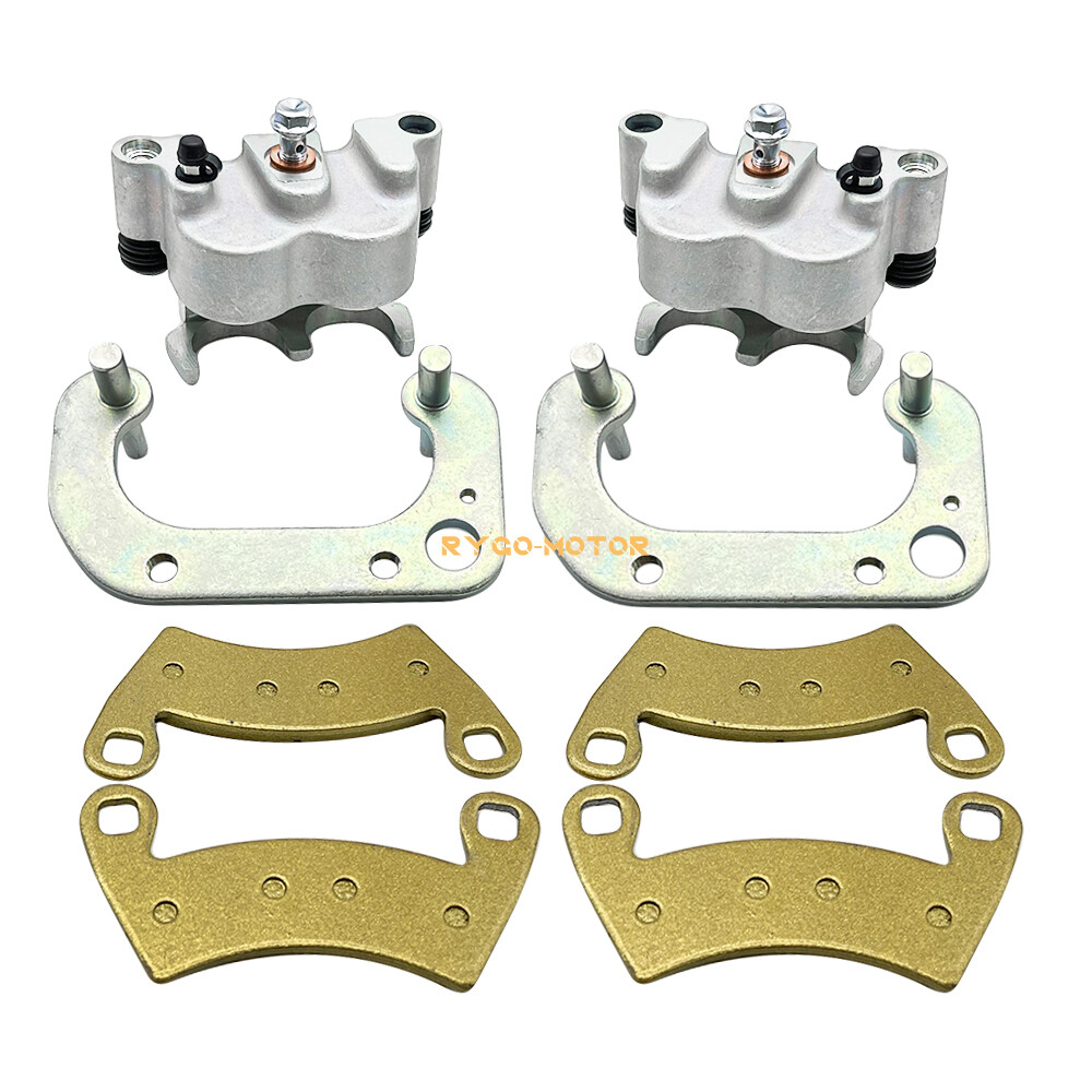 Front Brake Calipers & Pads for Polaris Ranger 500 570 700 Crew XP 2008-2022