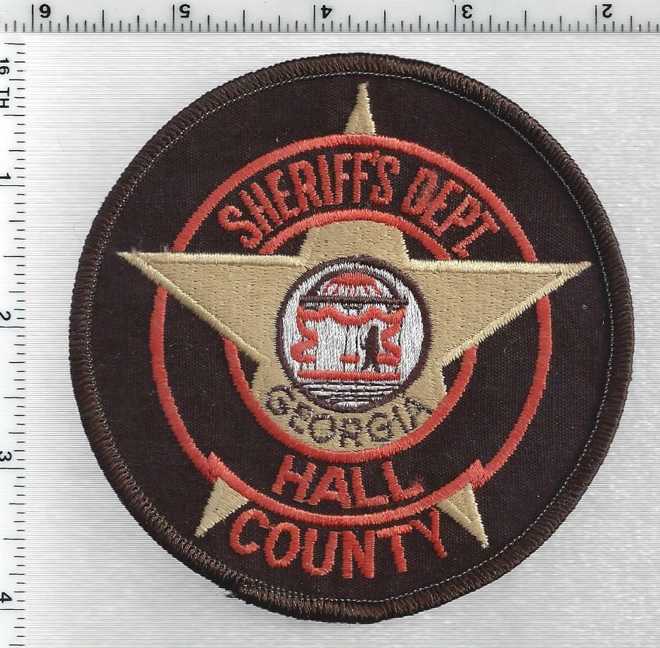 Hall County Sheriff's Dept (Georgia) 1st Issue Shoulder Patch