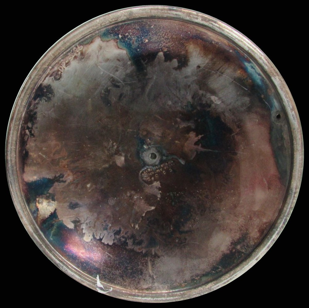 FABULOUS OLD 1860's SILVER PLATE MASSIVE LEMONADE PITCHER POUR