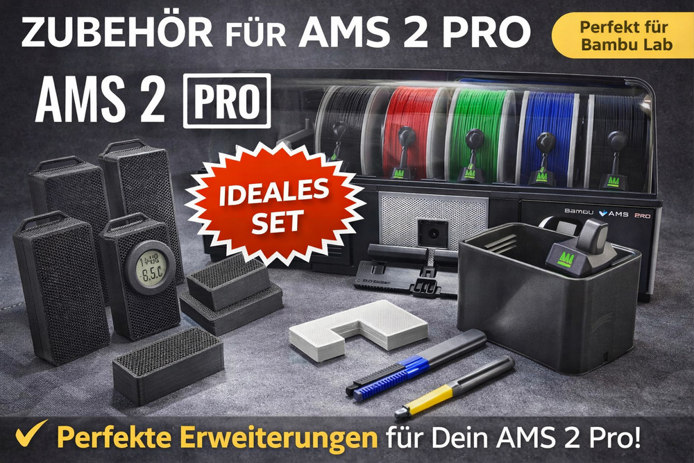 Upgrade Kit/Accessory Bundle for Bambu Lab AMS 2 Pro