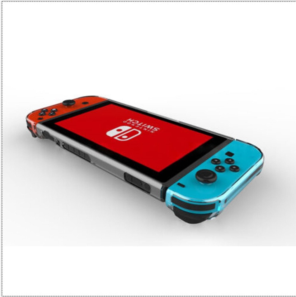 Hard Plastic Crystal Transparent Protector Case Cover For Nintendo Switch m