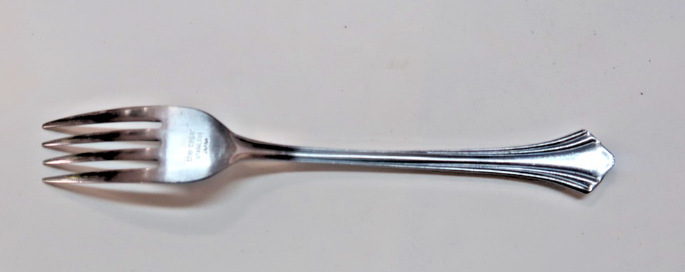 The Cellar Stainless Japan Unknown Pattern 1 Dinner Fork 7 1/2"