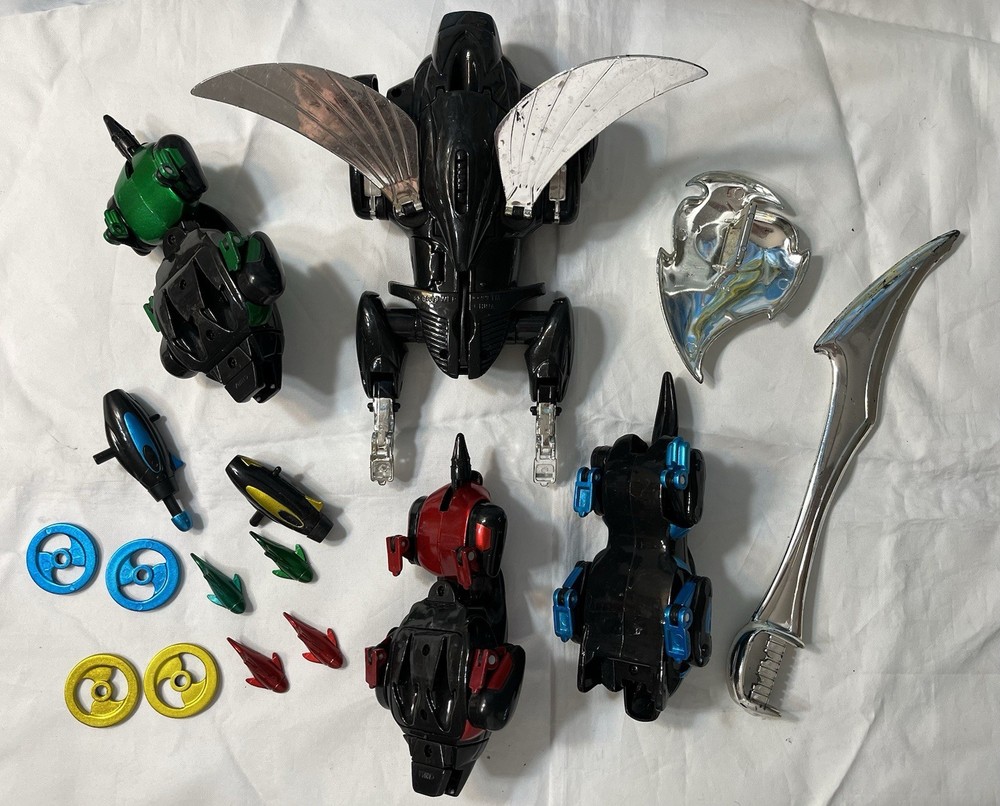 Vintage 1999 Stealth Voltron Third Dimension Trendmasters Near Complete