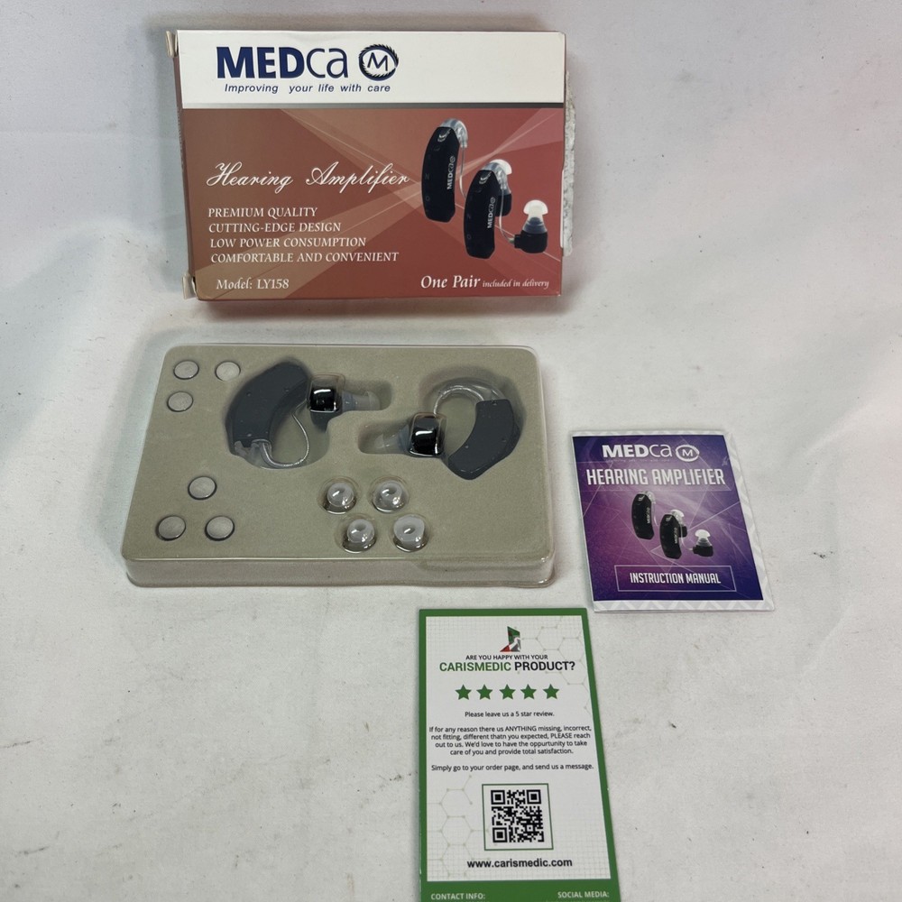 Medca Hearing Amplifier Model LY158 New Open Box