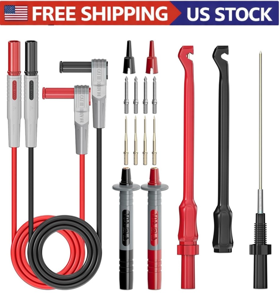 Multimeter Test Leads Kit FOR Automotive Electrical Testing Probes