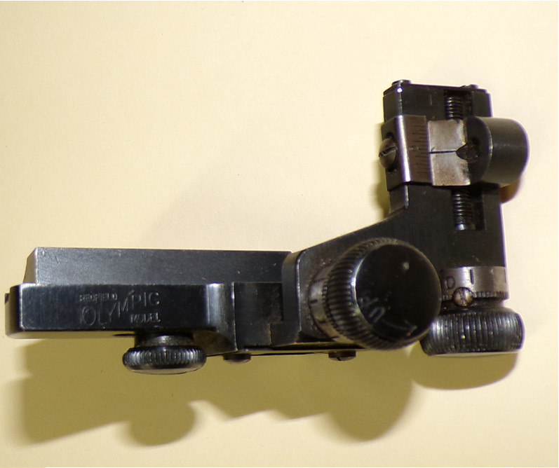 Vintage Redfield Olympic Rear Sight with base