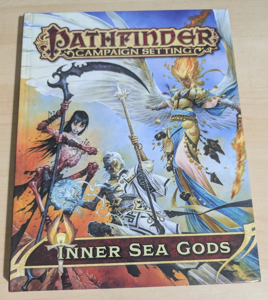 Pathfinder Campaign Setting, Inner Sea Gods, Hardback