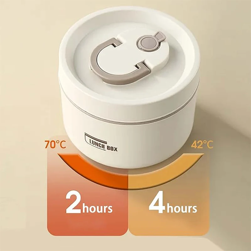 Portable Insulated Lunch Container Set - Stackable Thermal Boxes for Adults & Ki