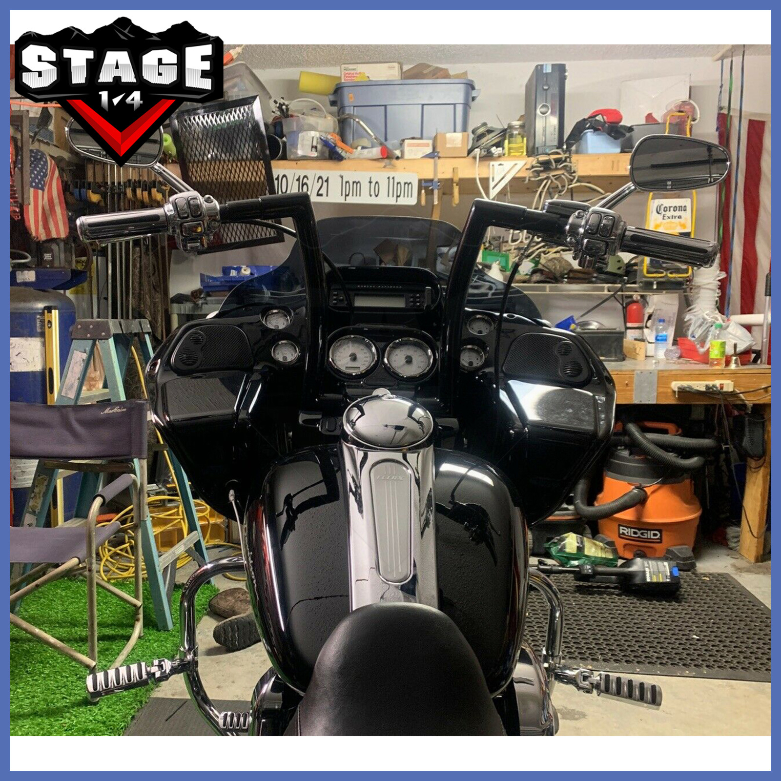 10"-16" Handlebar Extension Wiring Harness Kit For 2007-2013 Harley Touring