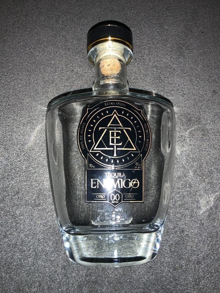 Enemigo tequila empty bottle 70cl