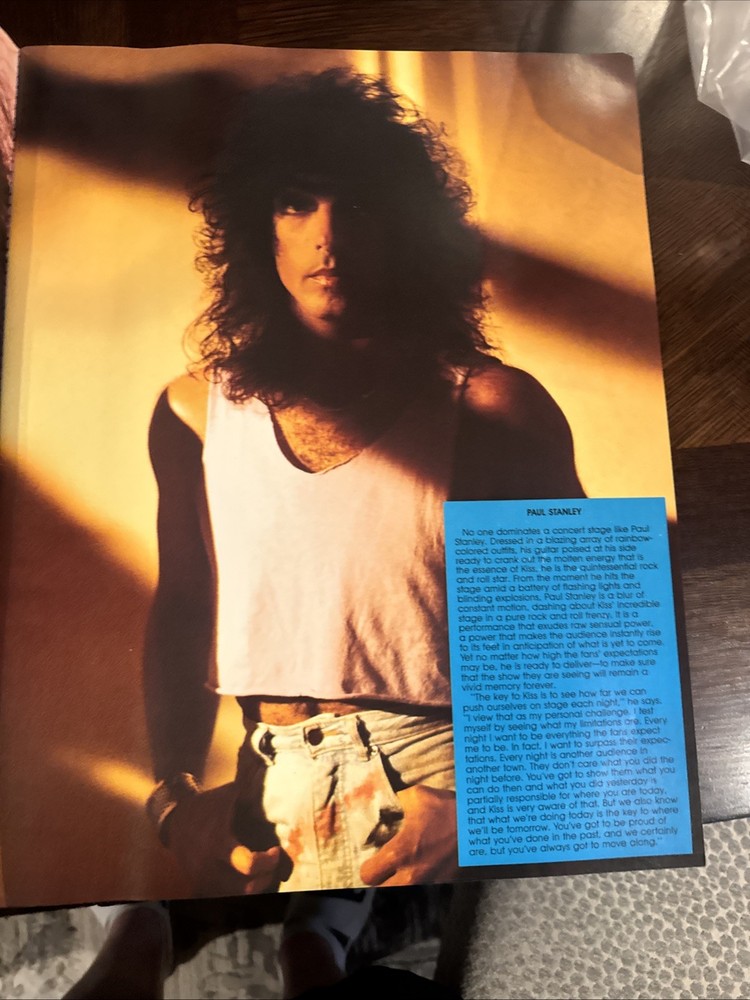 KISS Asylum World Tour 1985 Concert Program