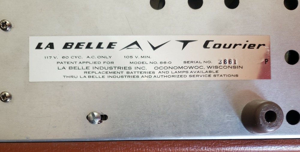 LaBelle Courier (model 86-0)