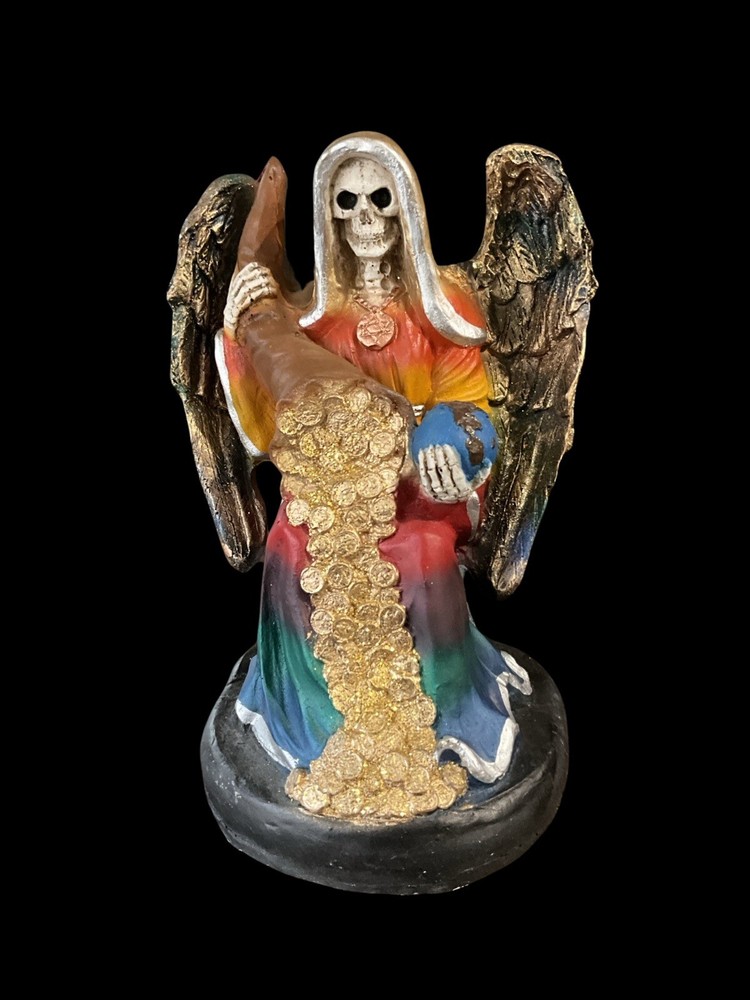 Snta Muerte Sentada 9”     * 7 Colores *
