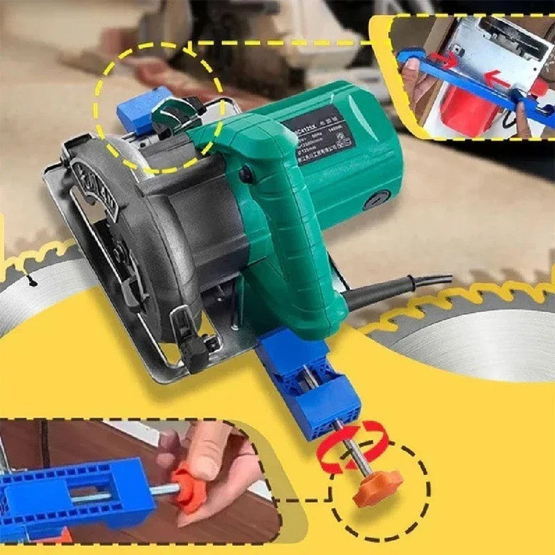 Circular Saw Guide Rail Adjustable Cutting Machine Base Guide Circular Saw Guide