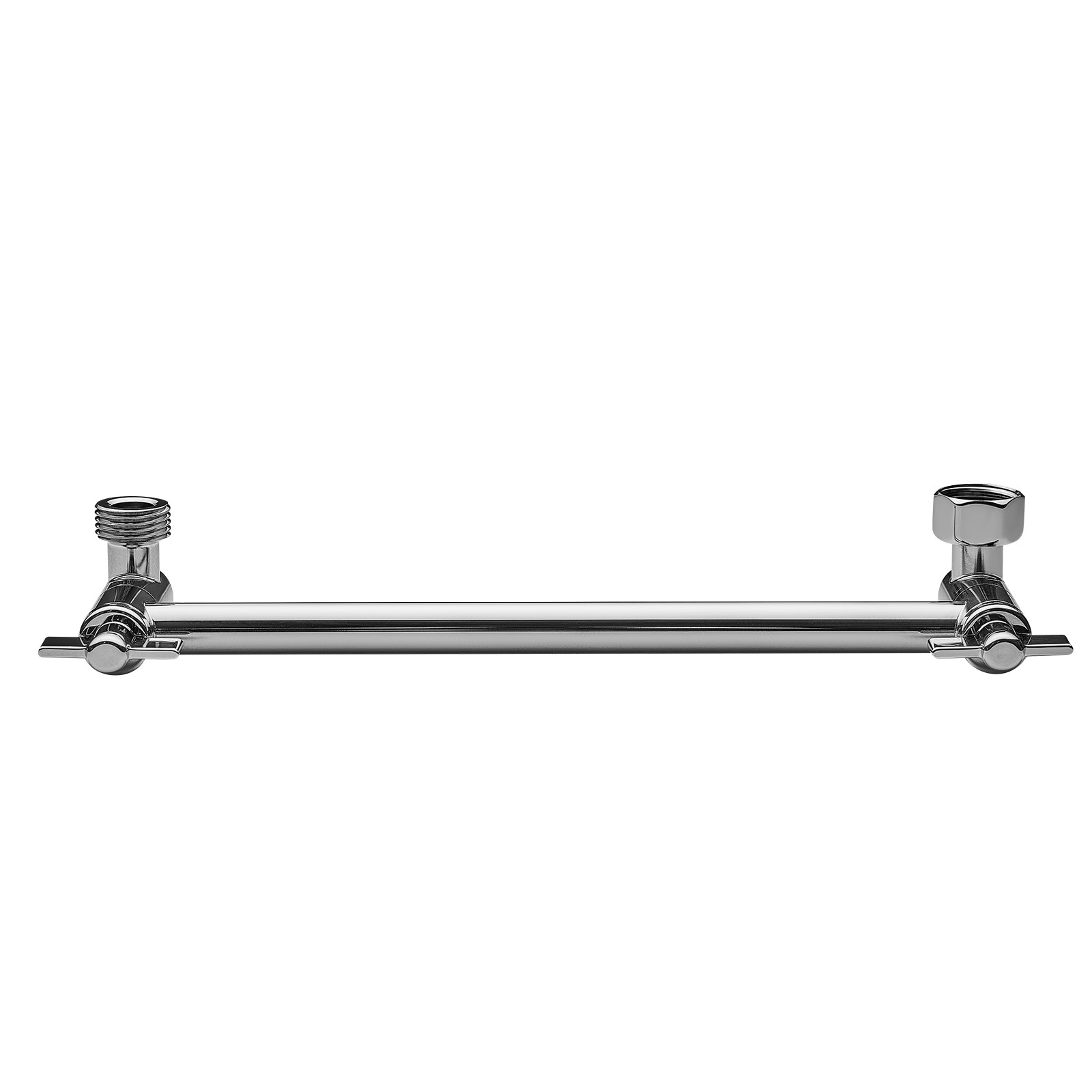 Shower Head Extension Arm Extender 11 in Adjustable Angle Height G1/2 Universal
