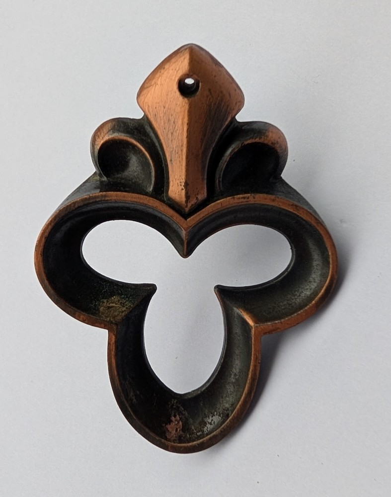 7 Fleur de lis Drawer Cabinet Pulls Knobs French Country Bronze Design Hardware