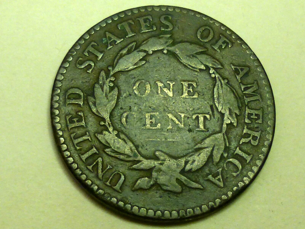1821 LARGE CENT FINE