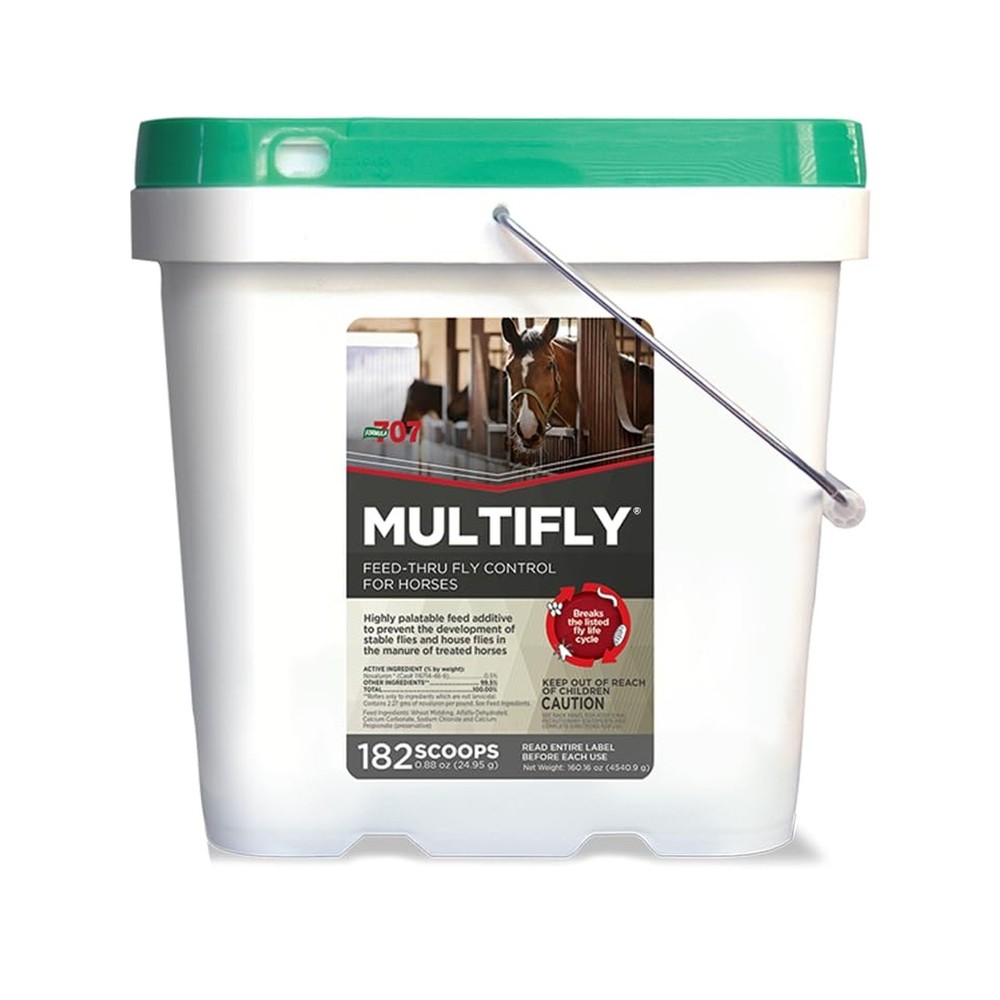 Formula 707 MultiFly Feed-Thru Fly Control Pellets for Horses - Palatable & S...
