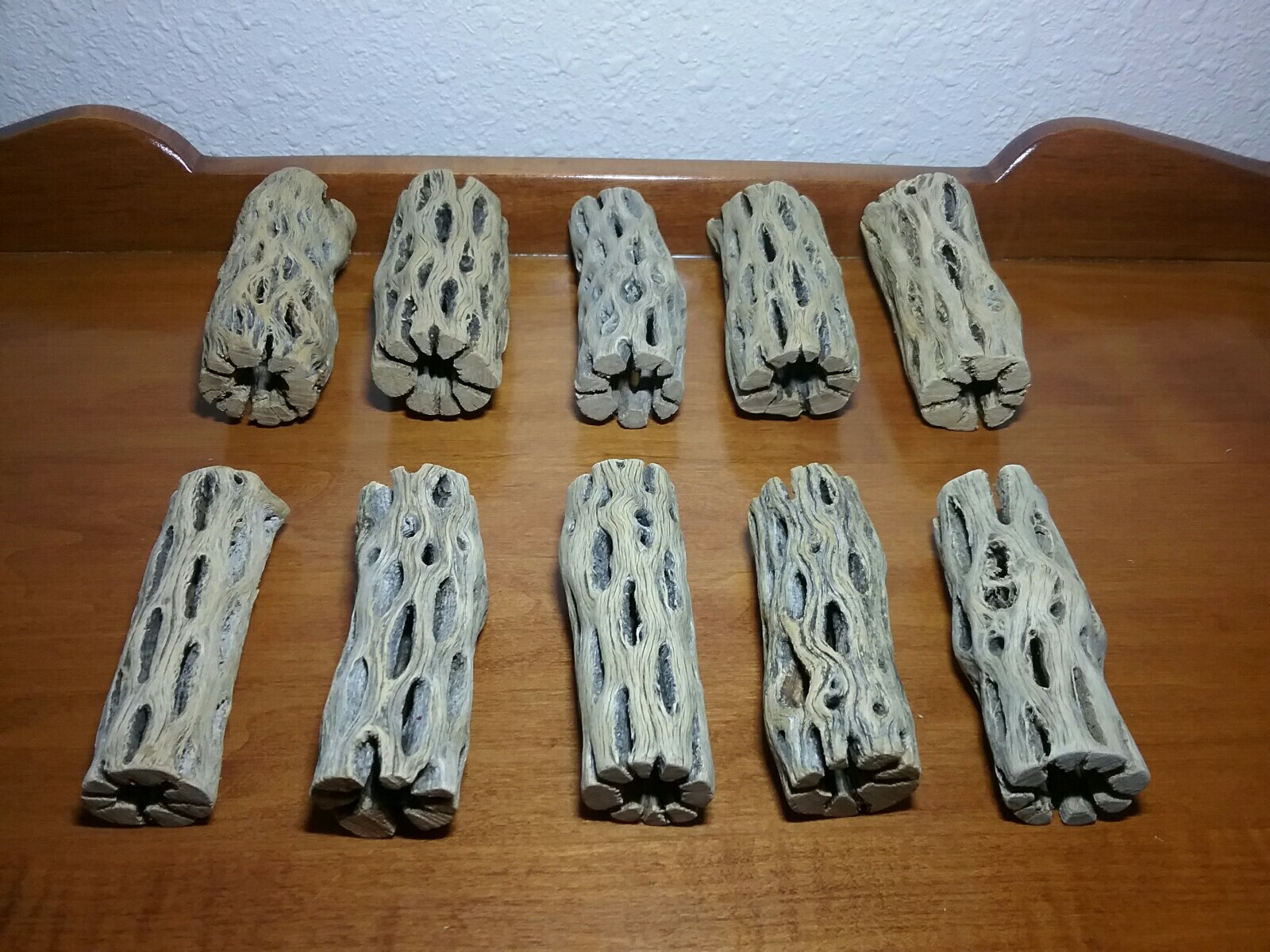20 pieces CHOLLA Wood 3" L (~1" thick) | CLEANED! | Shrimp Aquarium, Air Plant