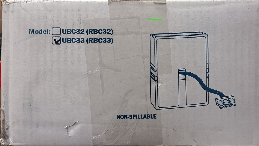 UPS Battery Model UBC33 (RBC33) Replacement UPS Battery – Open Box / Used