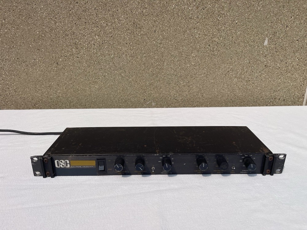 QSC Rack Mount X-2.2 Electronic Crossover - Audio Processor