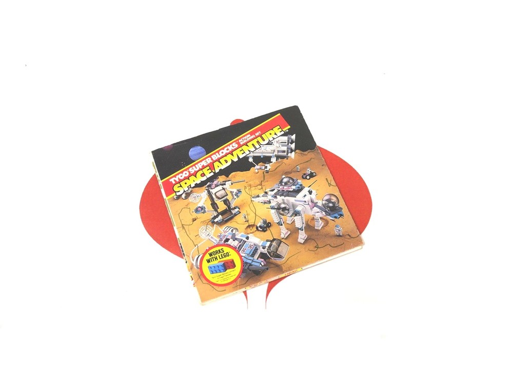 SUPER BLOCKS SPACE ADVENTURE Insert PROMO TYCO 1985 Accessory