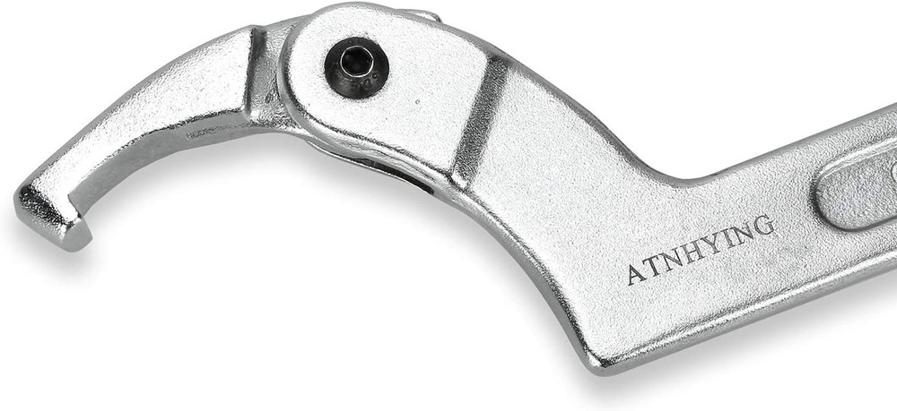 4 Pcs Spanner Wrench Set, Adjustable C Pin Spanner Hook Wrench Tool for Machine