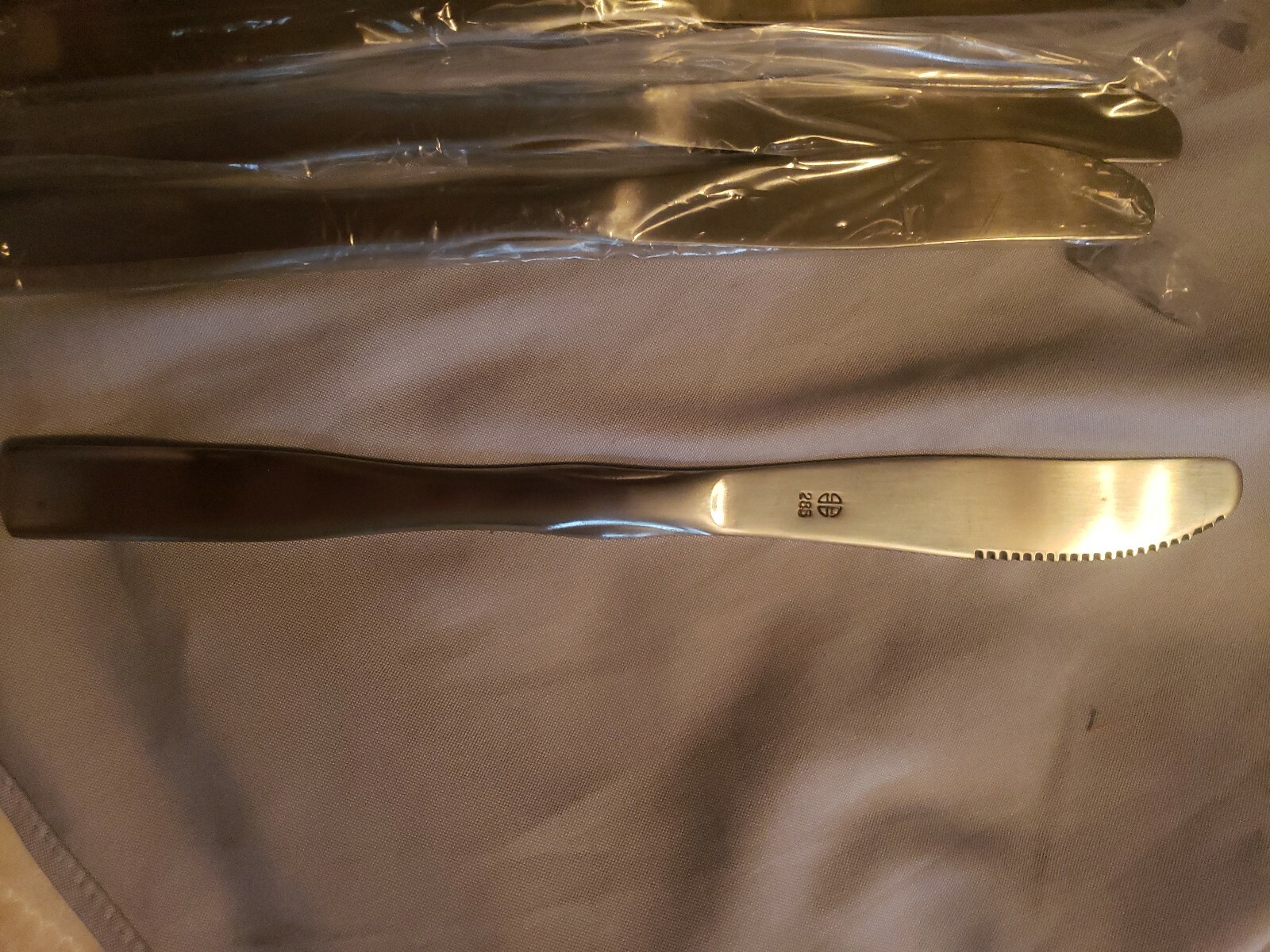 Lot of 12 World Tableware Brandware Stainless Steel 285 Butter Knives.